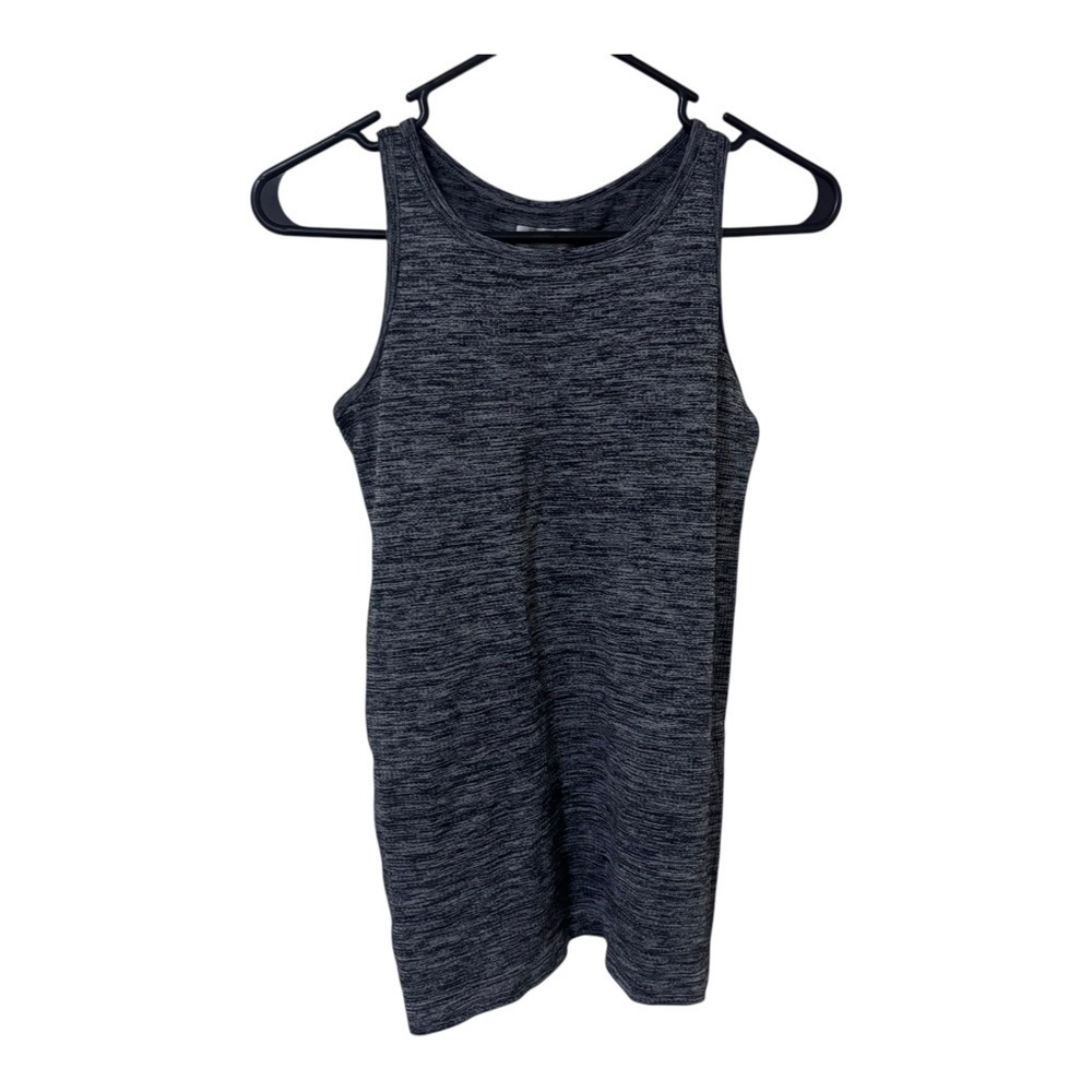 Athleta Charcoal Heather racer back Tank Top M